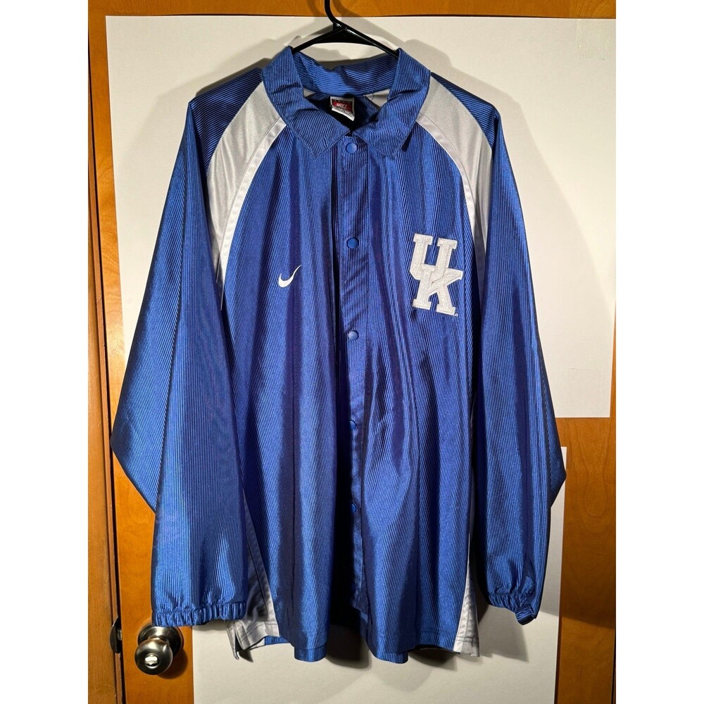 Nike Team‎ Sports Track Jacket Mens Size XL University Of Kentucky Wildcats UK